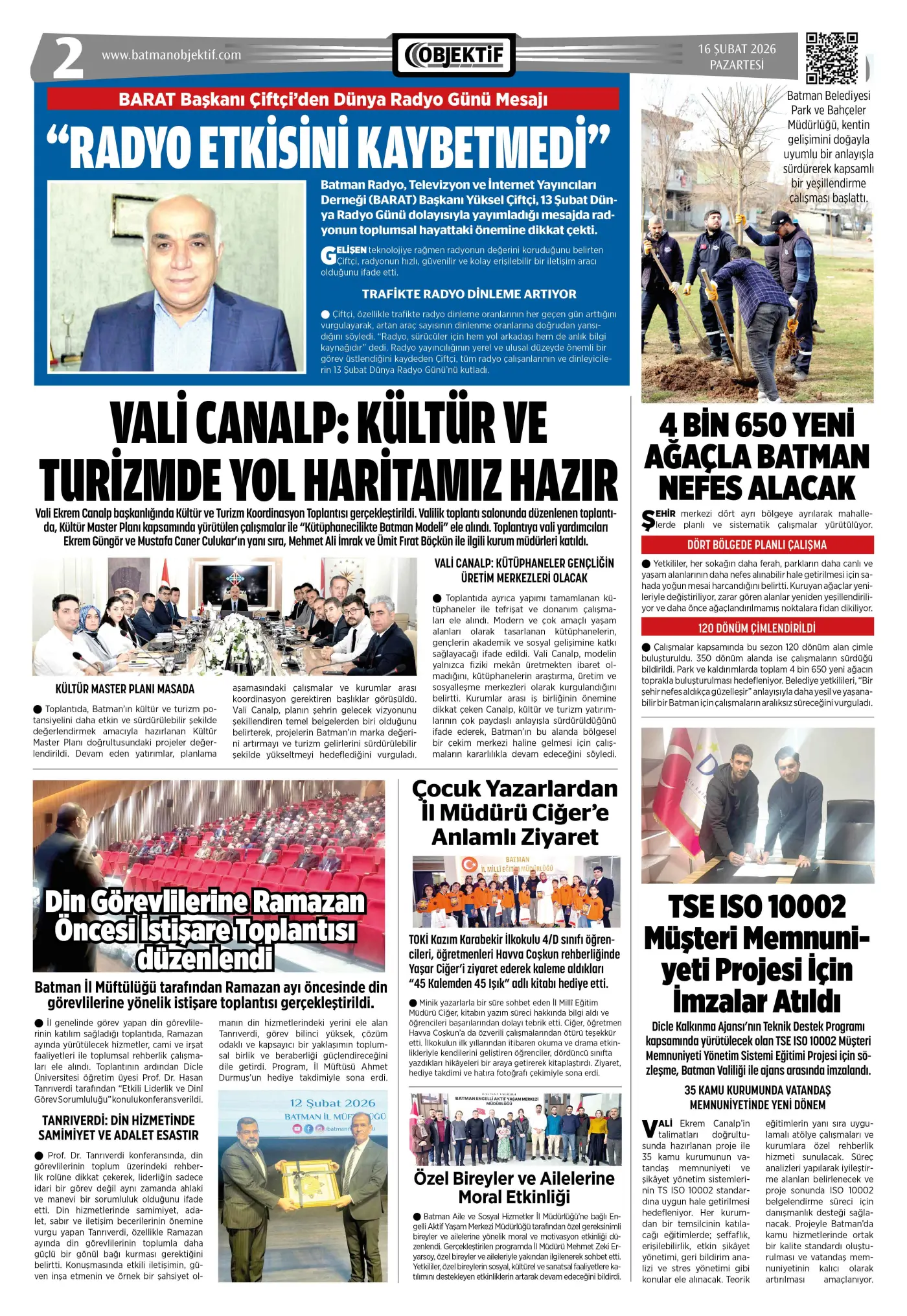 16.02.2026 tarihli sayı, 2. sayfa