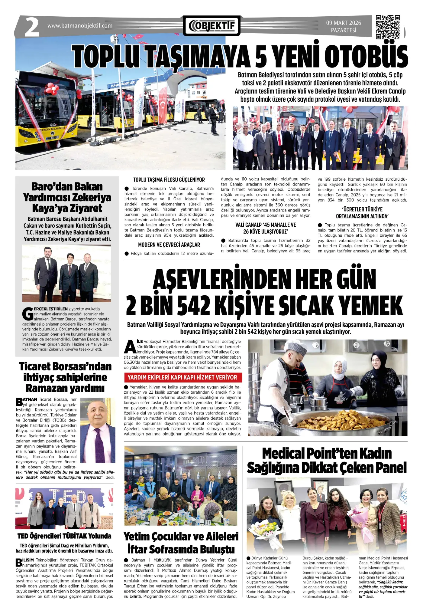 10.03.2026 tarihli sayı, 2. sayfa