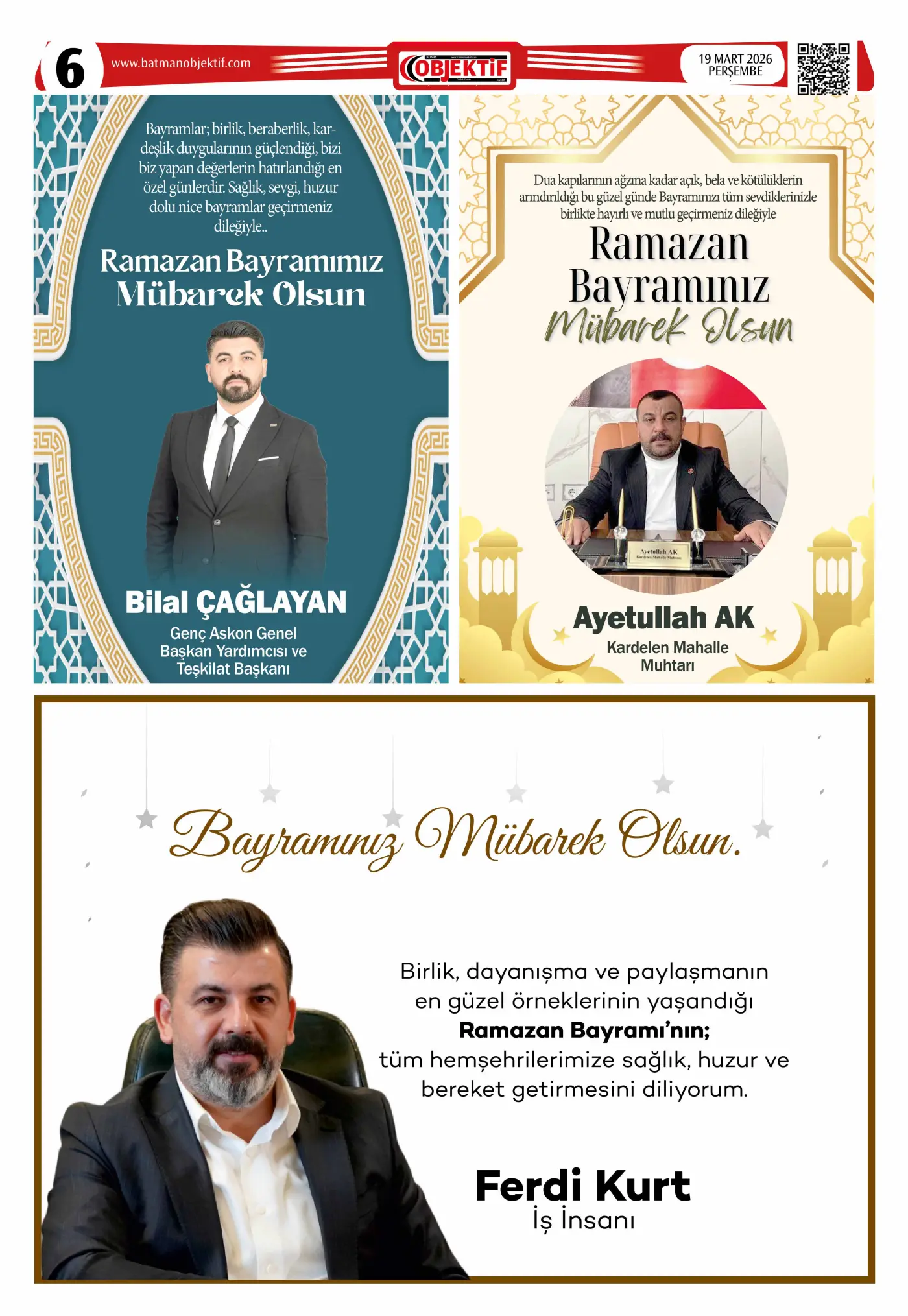 19.03.2026 tarihli sayı, 6. sayfa