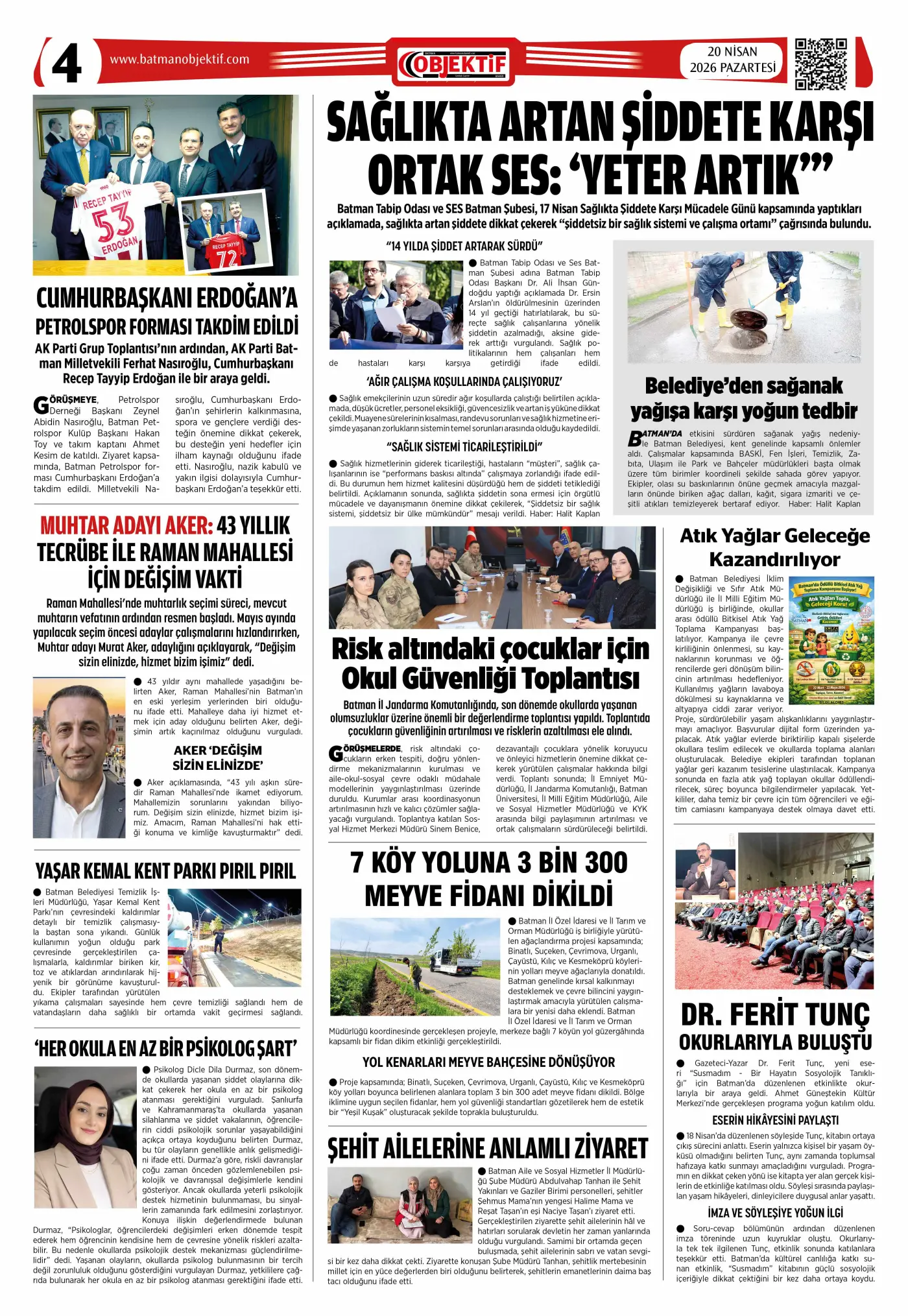 20.04.2026 tarihli sayı, 4. sayfa