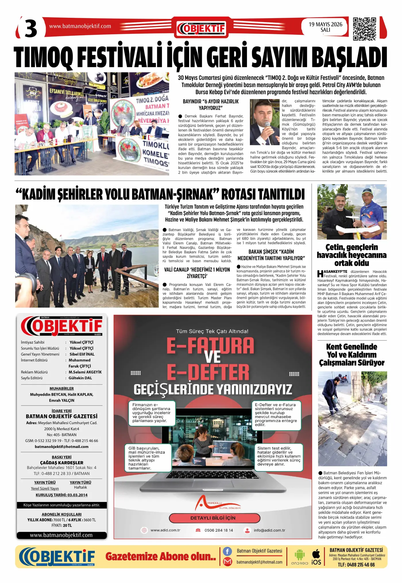 19.05.2026 tarihli sayı, 3. sayfa