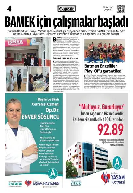 22.03.2017 tarihli sayı, 4. sayfa