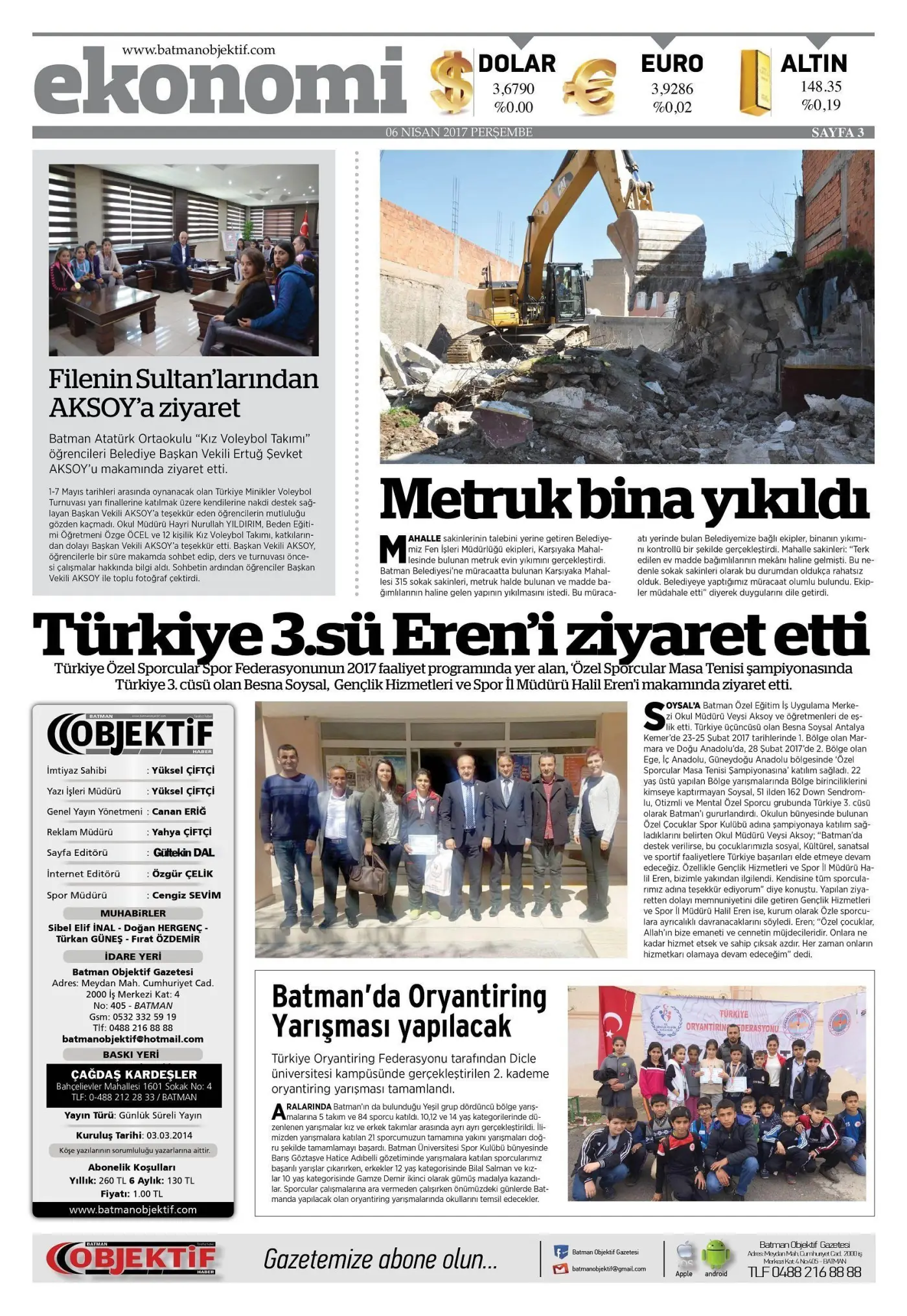 05.04.2017 tarihli sayı, 3. sayfa