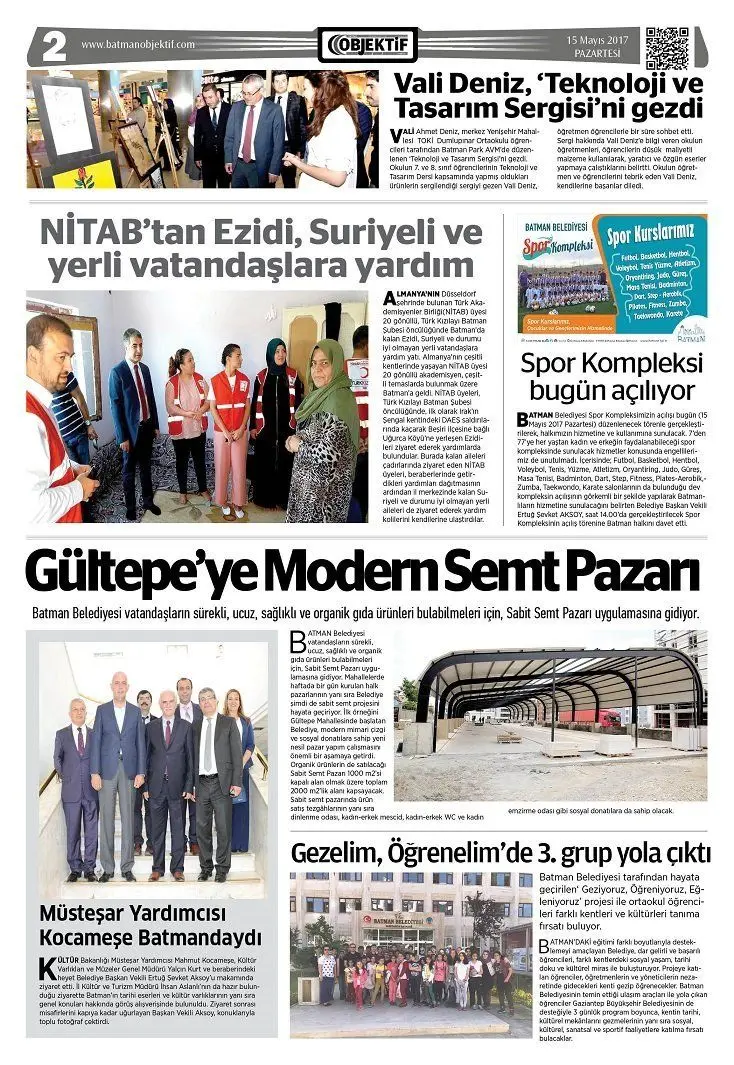 15.05.2017 tarihli sayı, 2. sayfa