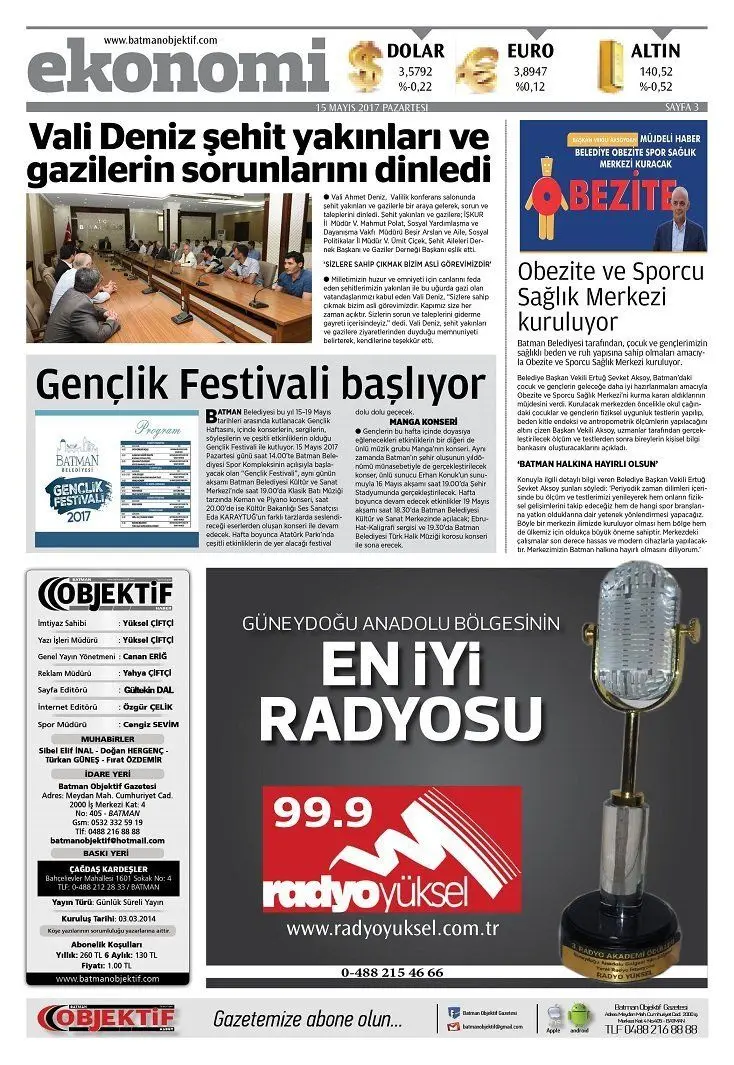 15.05.2017 tarihli sayı, 3. sayfa