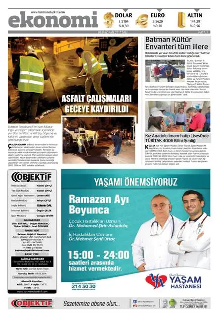 06.06.2017 tarihli sayı, 3. sayfa