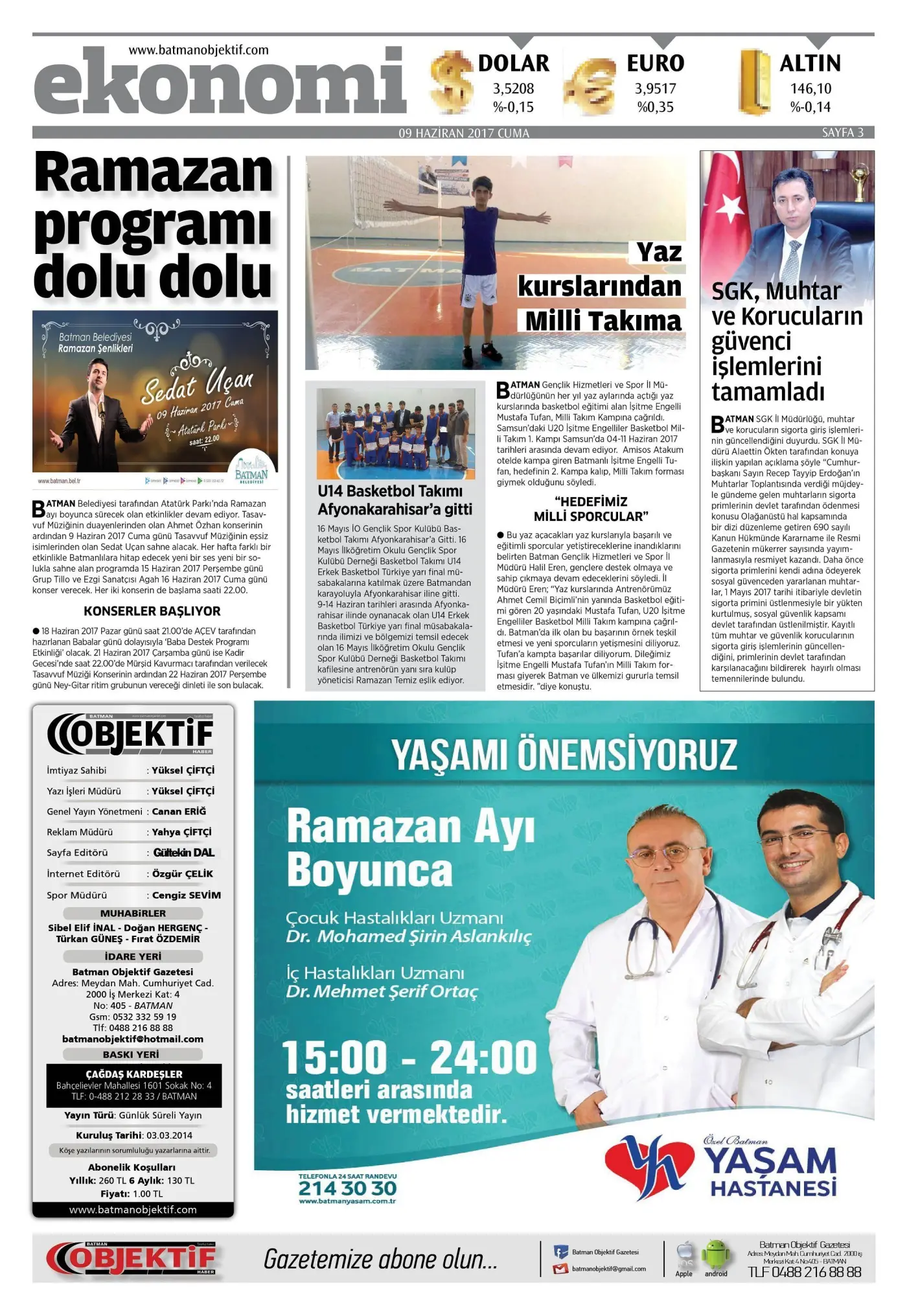 08.06.2017 tarihli sayı, 3. sayfa