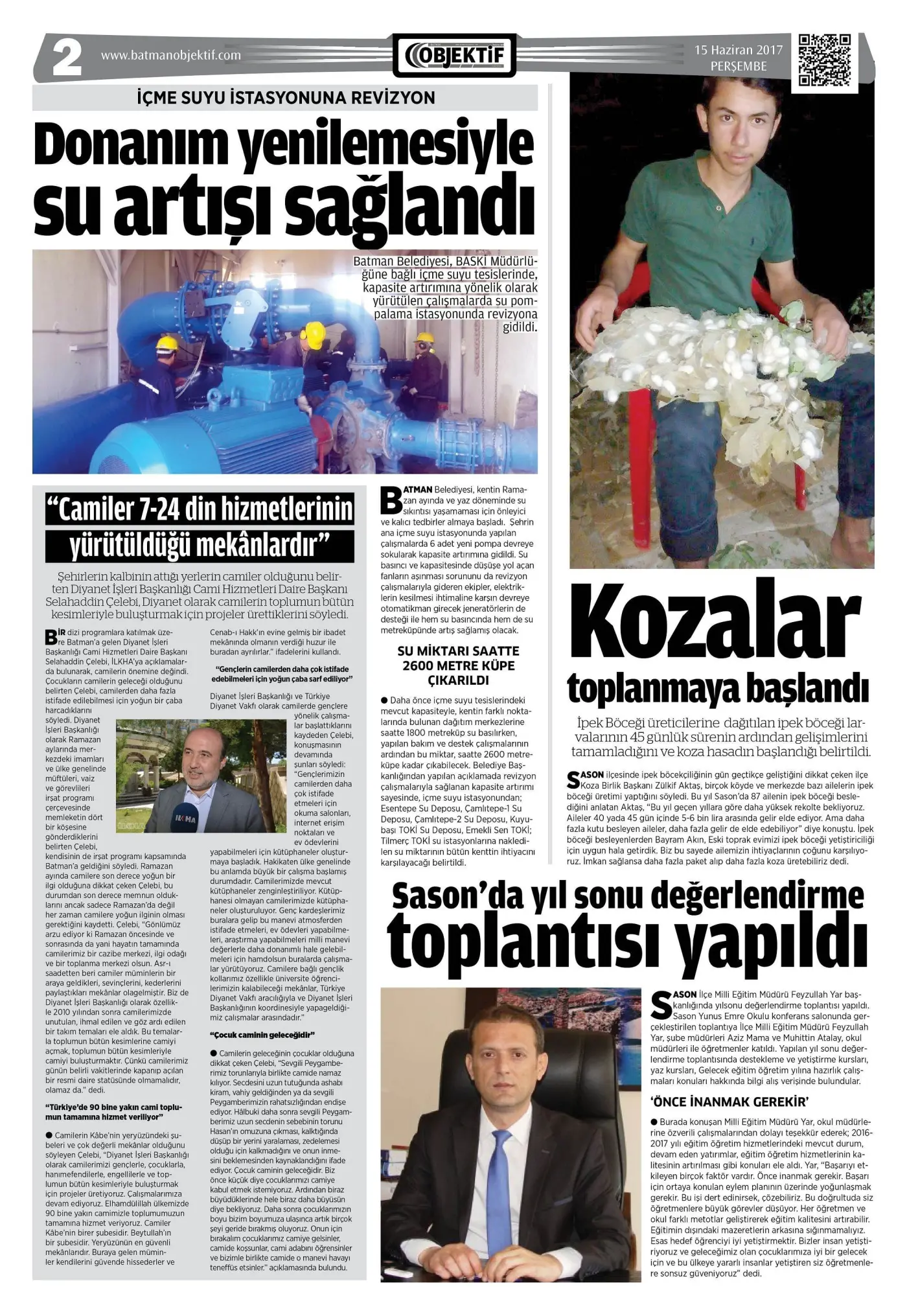 14.06.2017 tarihli sayı, 2. sayfa