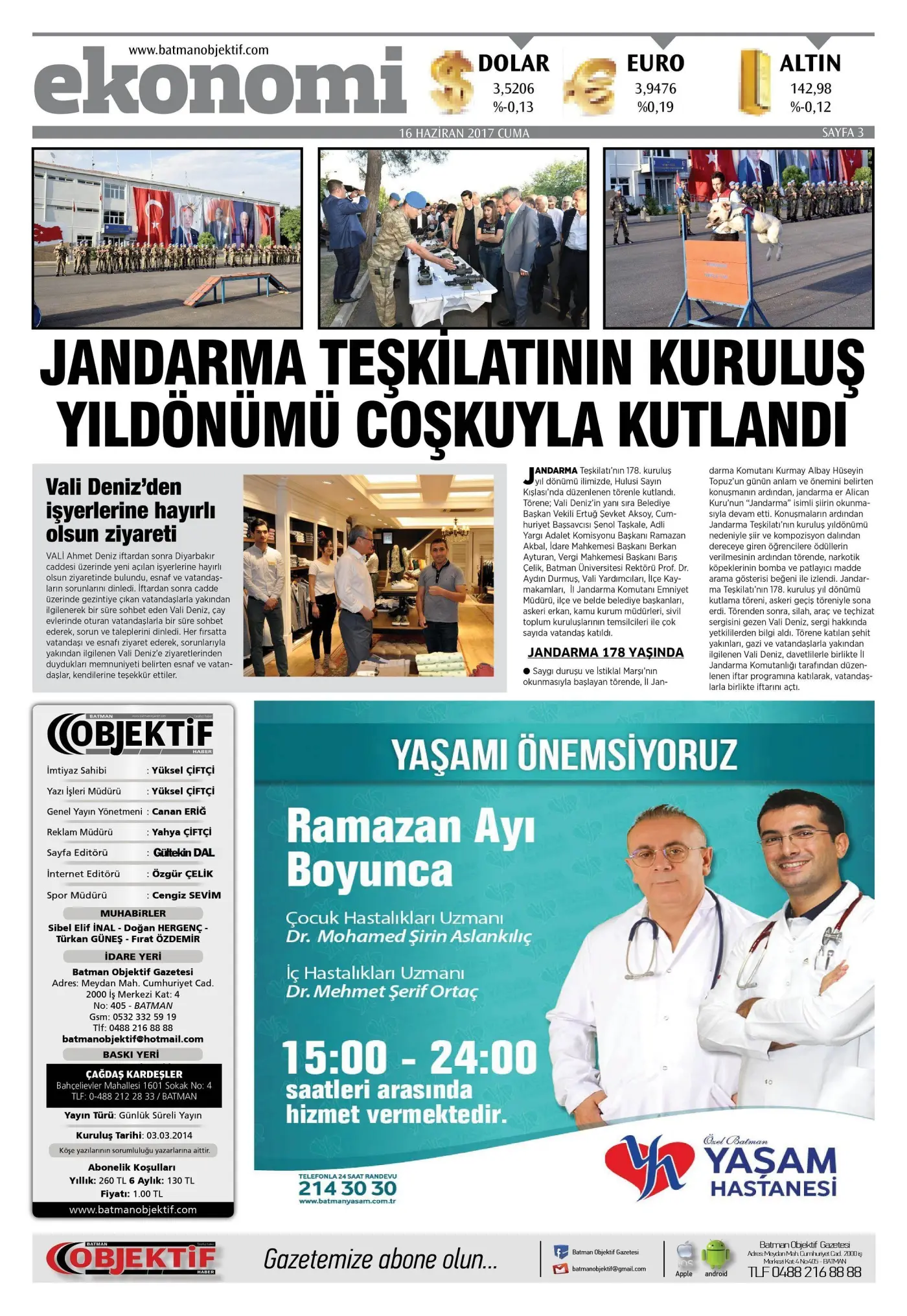 15.06.2017 tarihli sayı, 3. sayfa