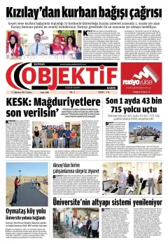 11.08.2017 tarihli sayının kapağı