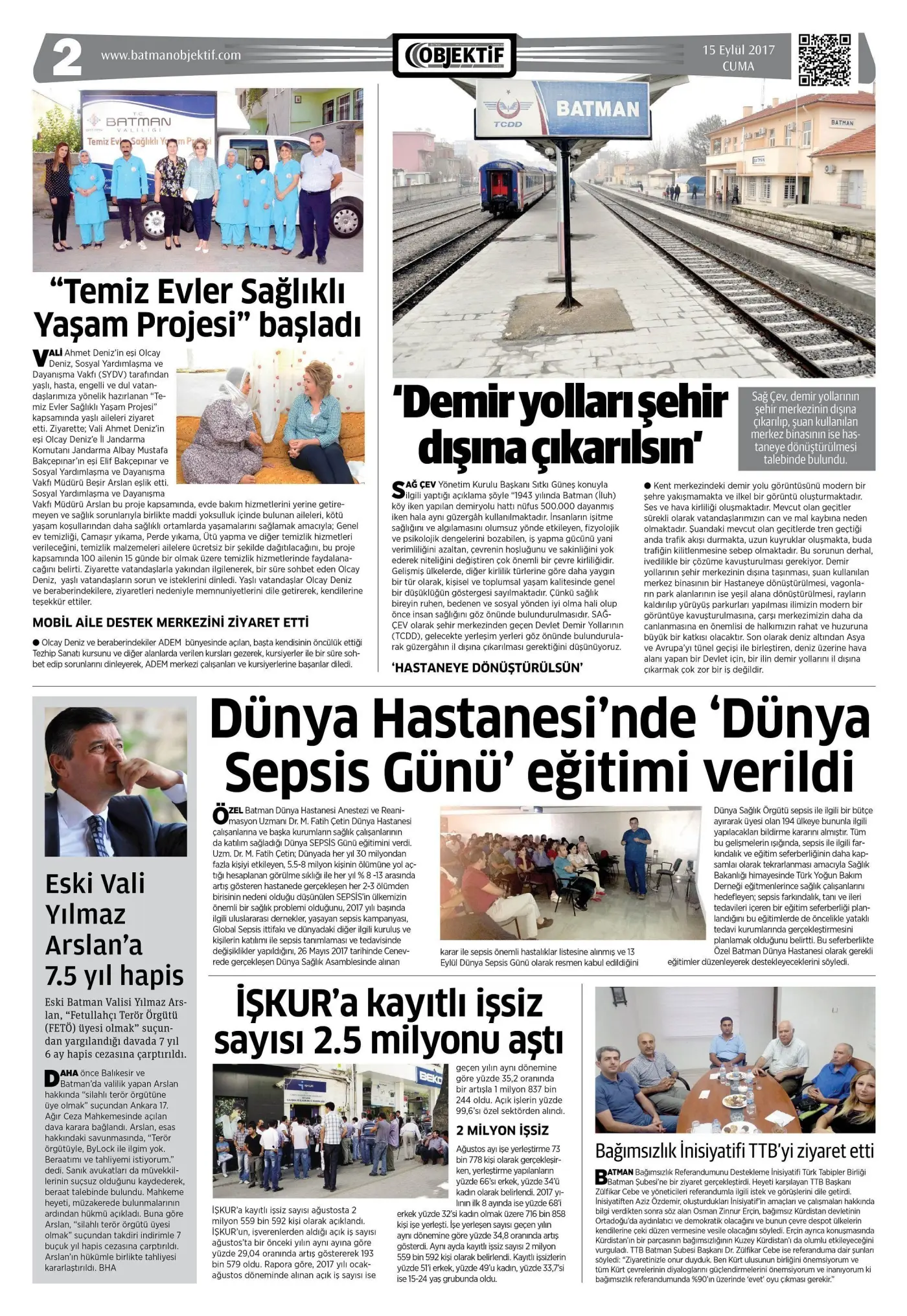 15.09.2017 tarihli sayı, 2. sayfa