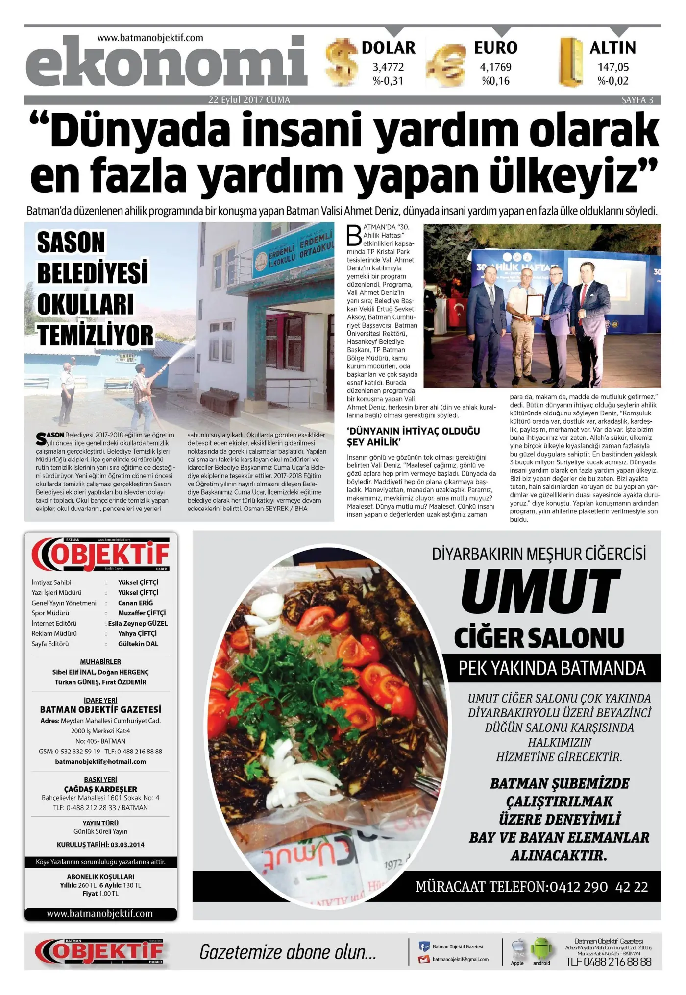 21.09.2017 tarihli sayı, 3. sayfa
