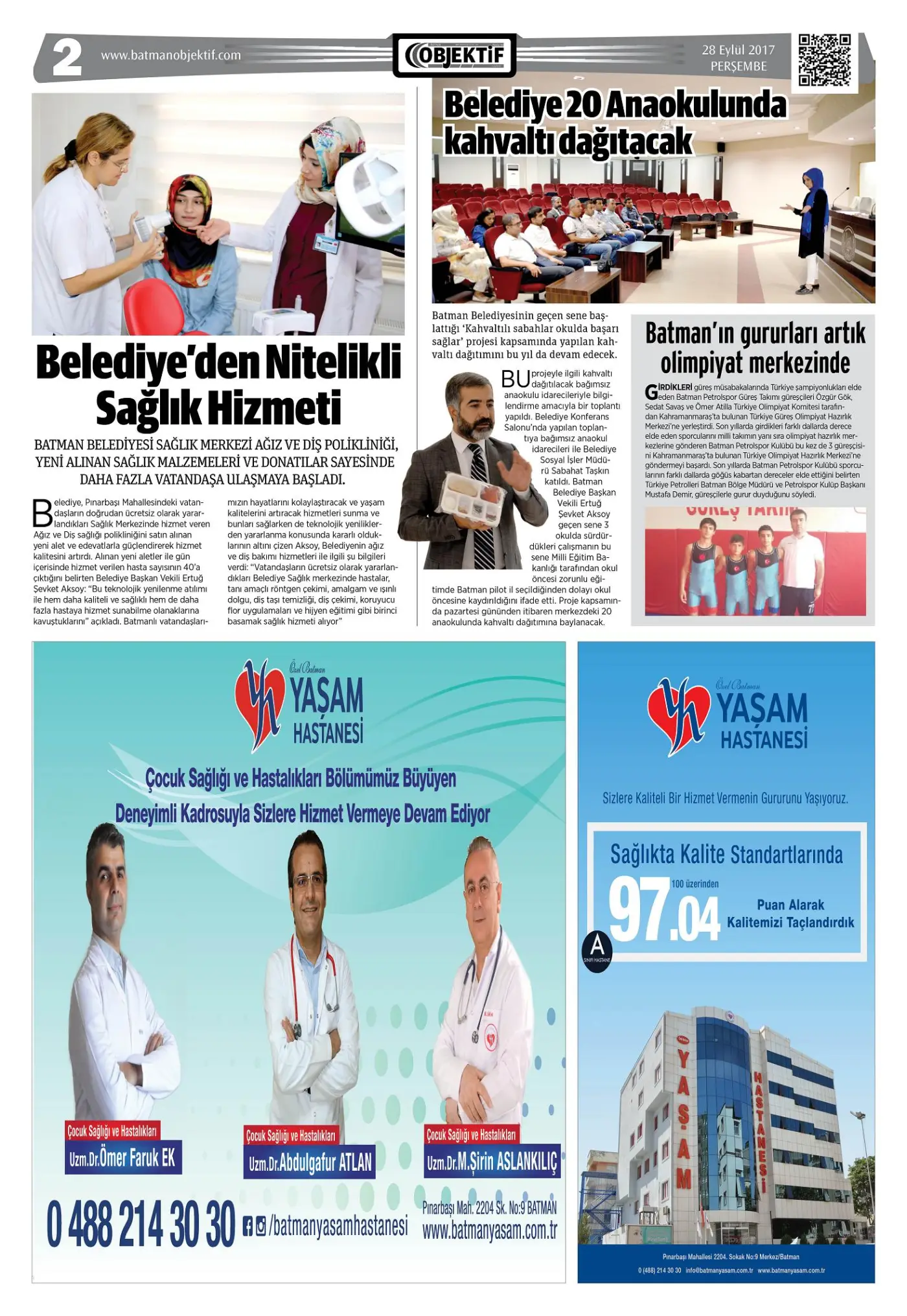 28.09.2017 tarihli sayı, 2. sayfa