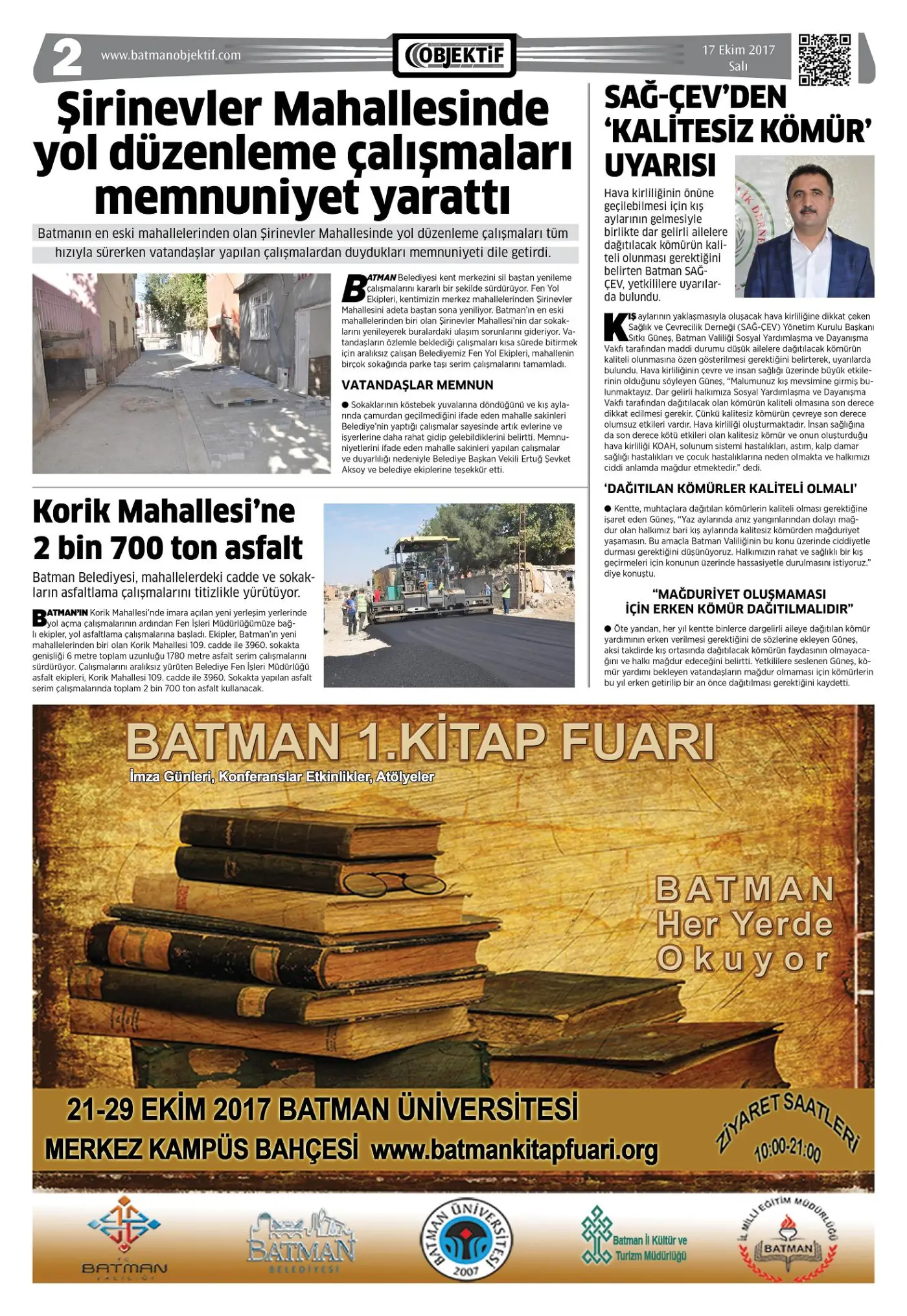 17.10.2017 tarihli sayı, 2. sayfa