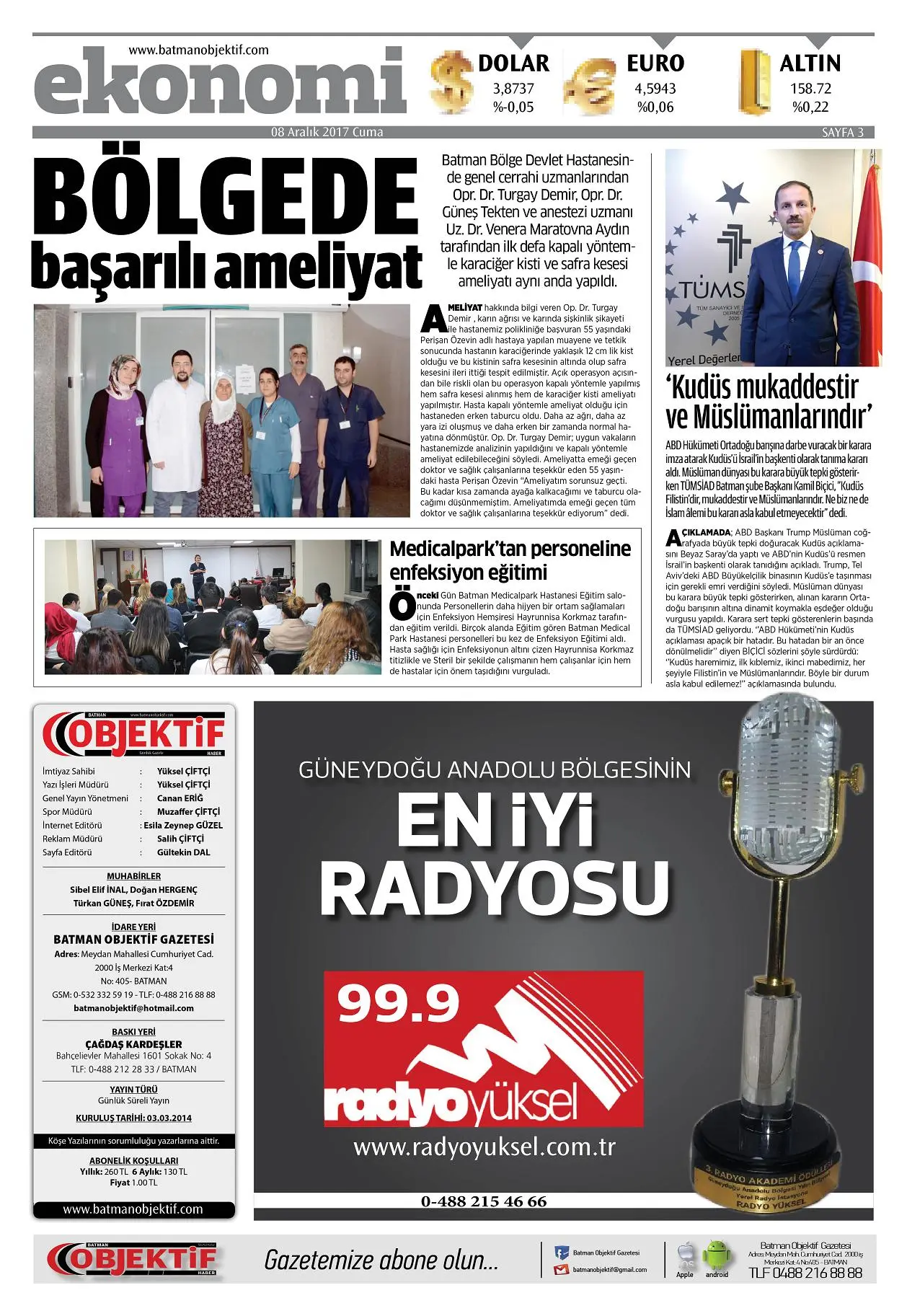 08.12.2017 tarihli sayı, 3. sayfa
