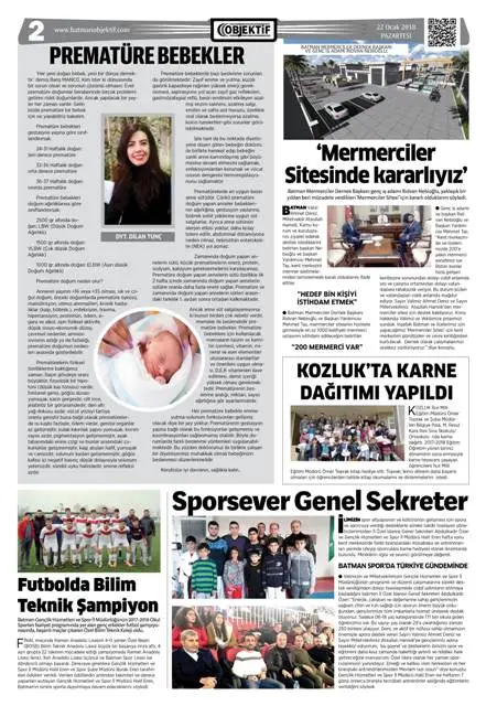21.01.2018 tarihli sayı, 2. sayfa