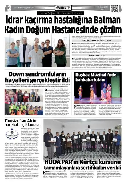 23.01.2018 tarihli sayı, 2. sayfa