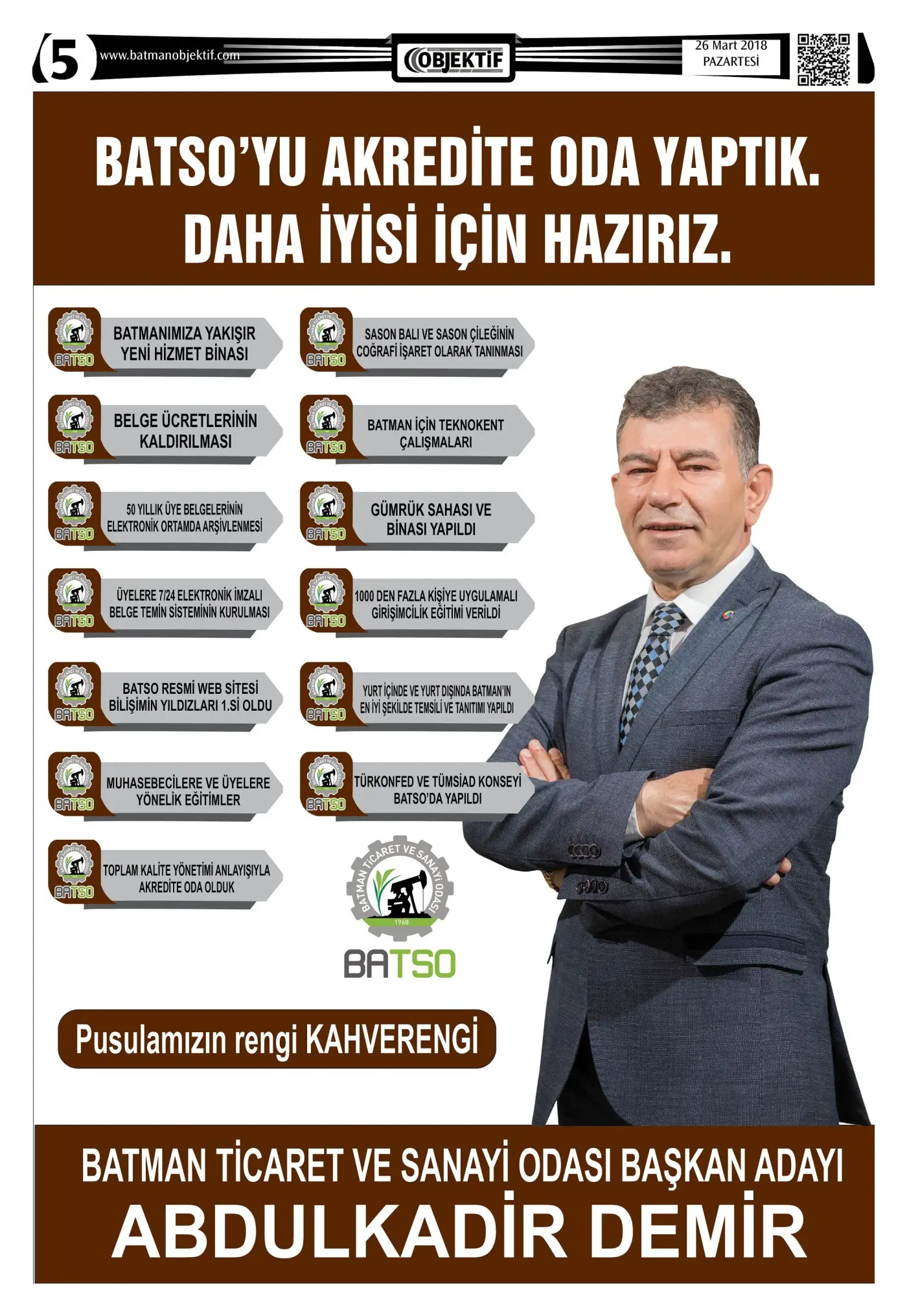 26.03.2018 tarihli sayı, 5. sayfa