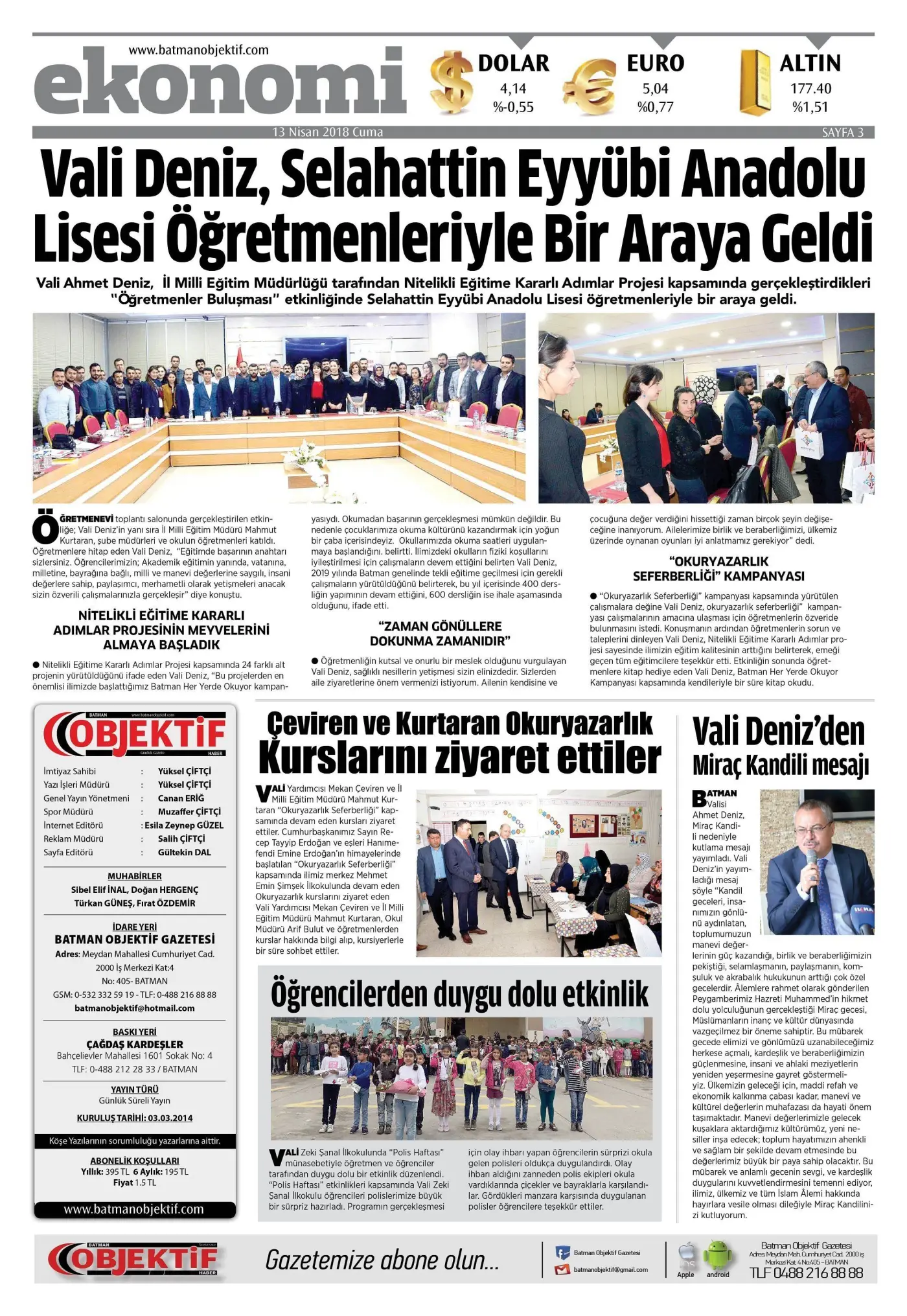 12.04.2018 tarihli sayı, 3. sayfa