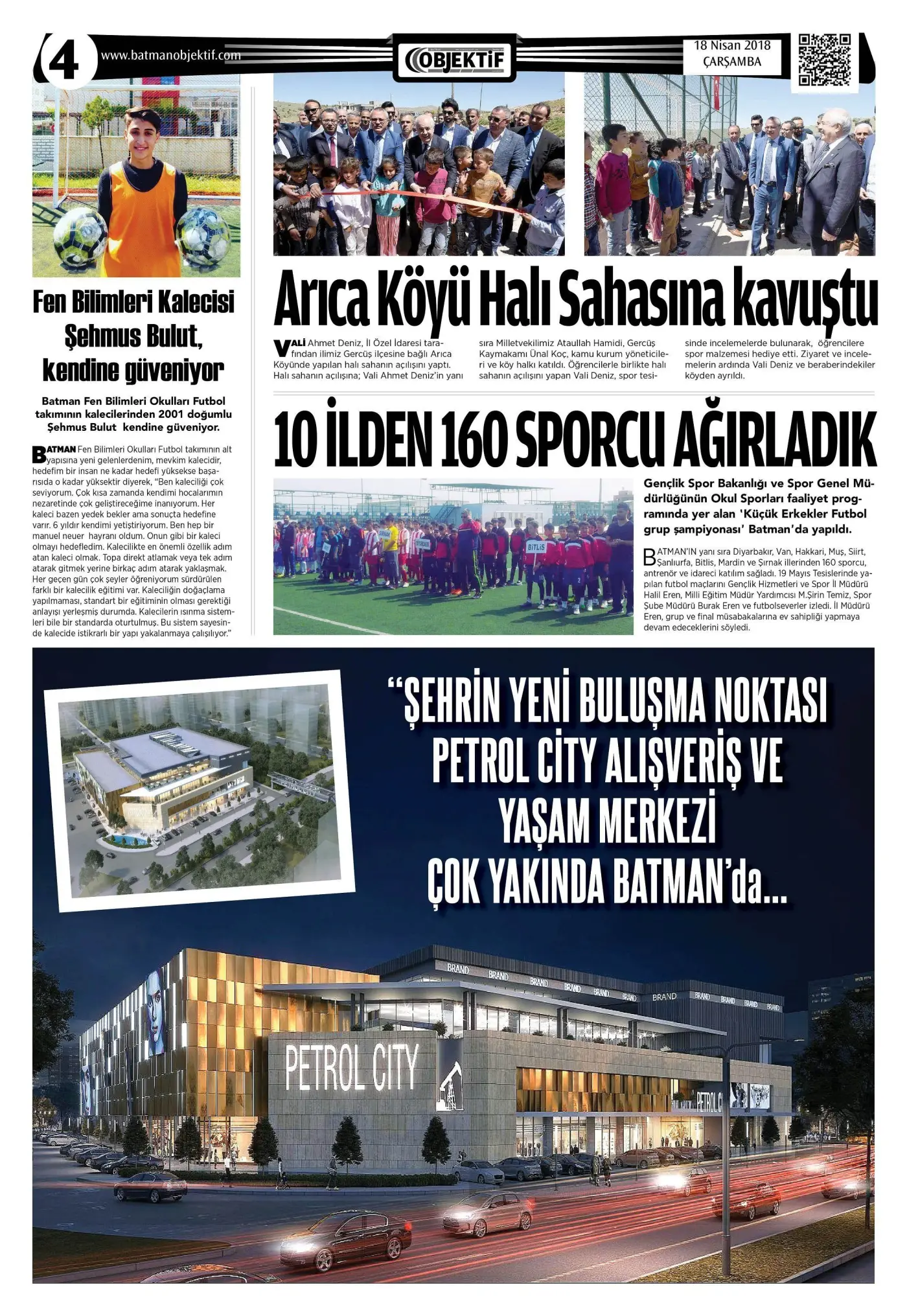 17.04.2018 tarihli sayı, 4. sayfa