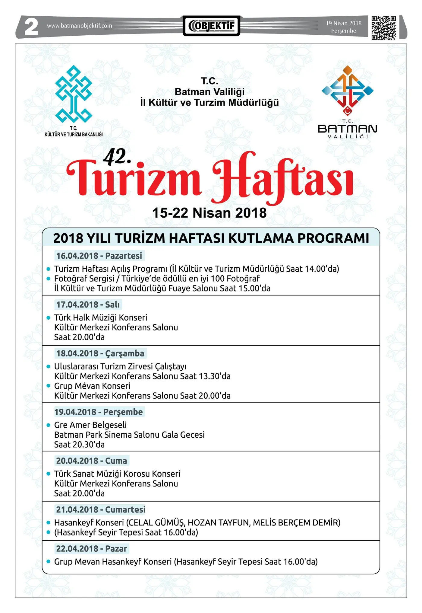 18.04.2018 tarihli sayı, 2. sayfa