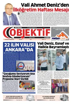 19.09.2016 tarihli sayının kapağı