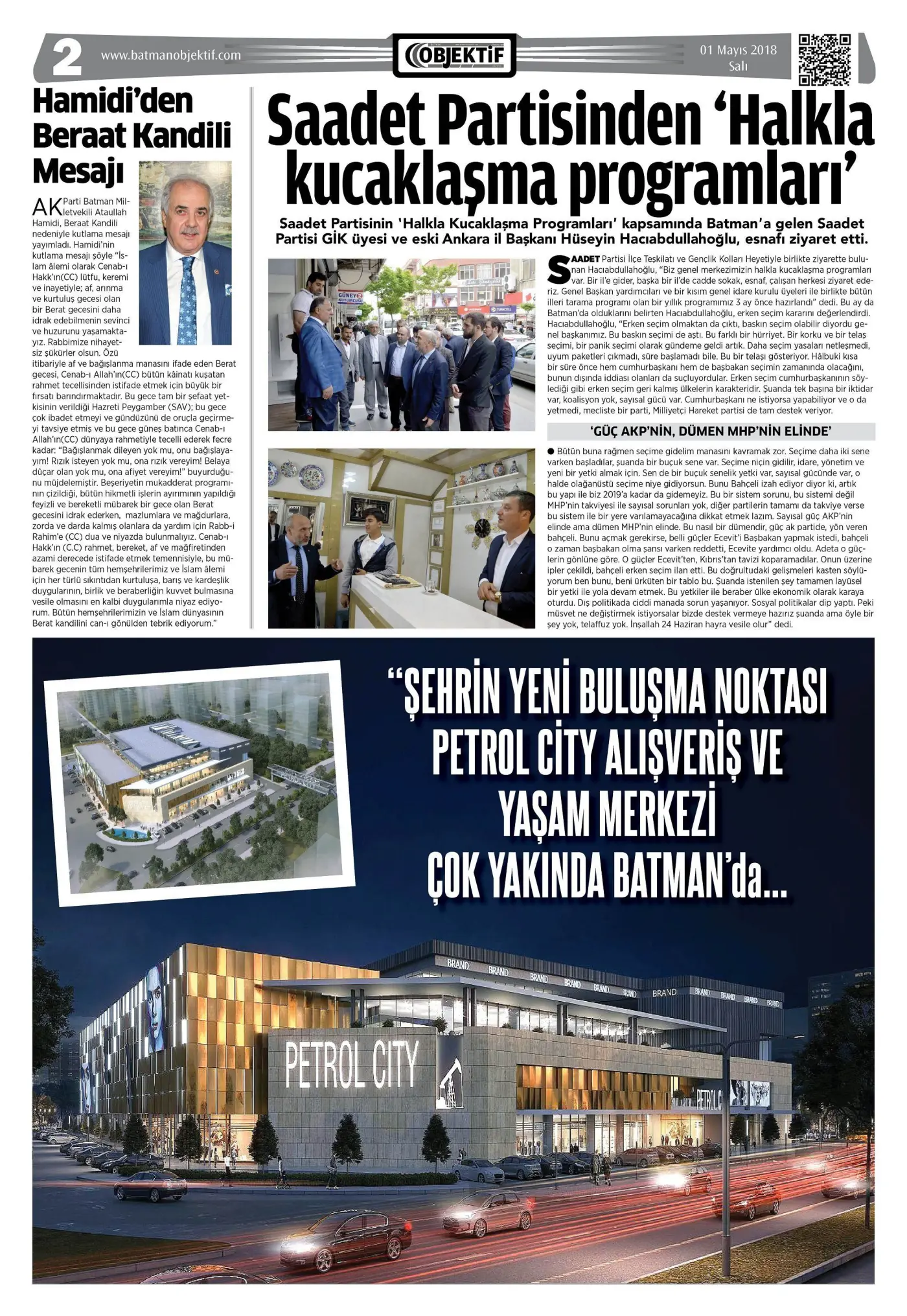 30.04.2018 tarihli sayı, 2. sayfa