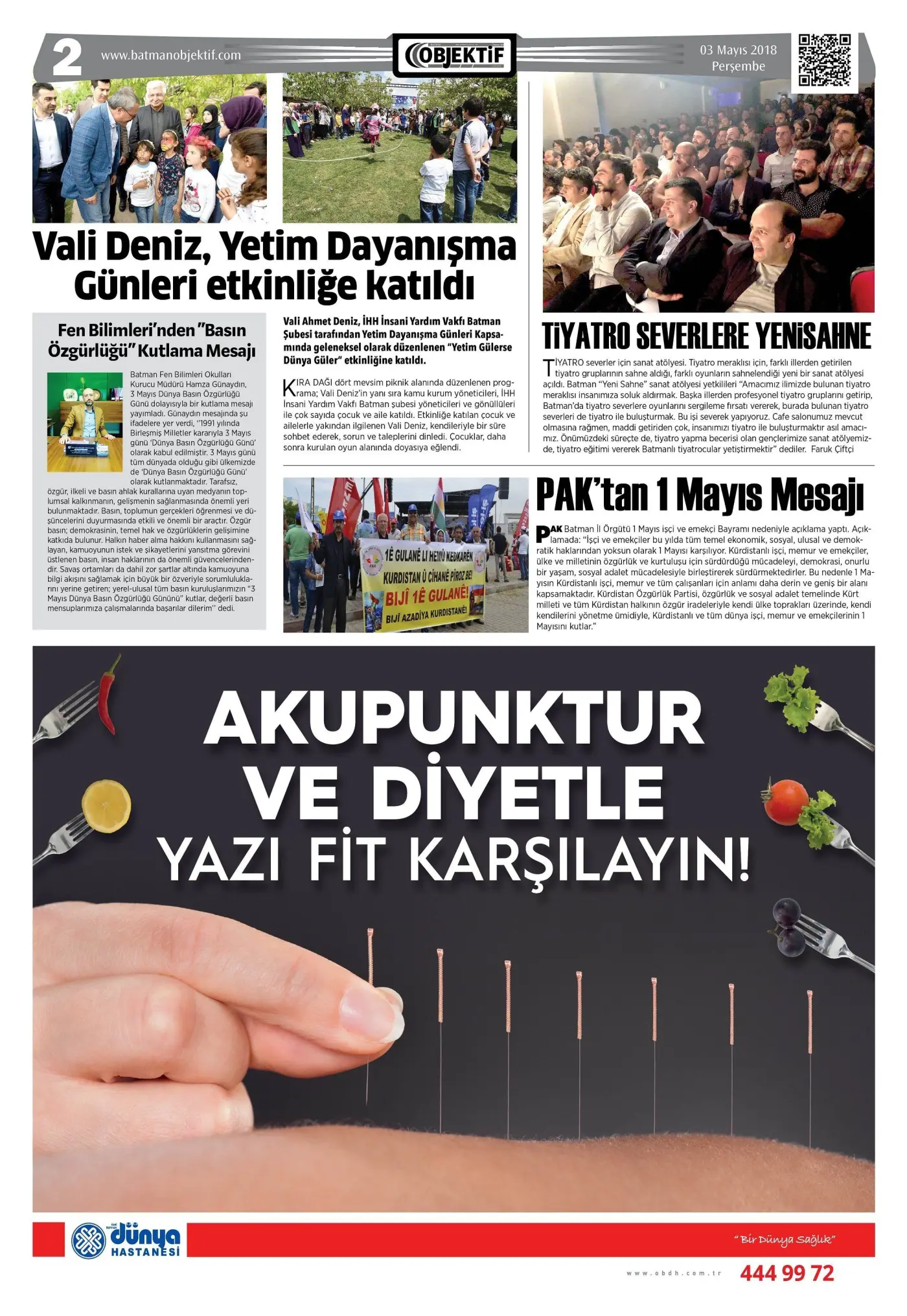 02.05.2018 tarihli sayı, 2. sayfa