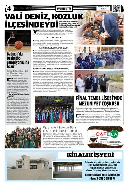 17.05.2018 tarihli sayı, 4. sayfa
