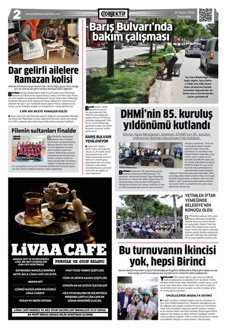 23.05.2018 tarihli sayı, 2. sayfa