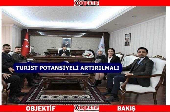 Otel müdürleri Vali Şahin'i ziyaret etti