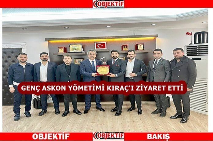 Genç ASKON’dan Müdür Kıraç’a ziyaret