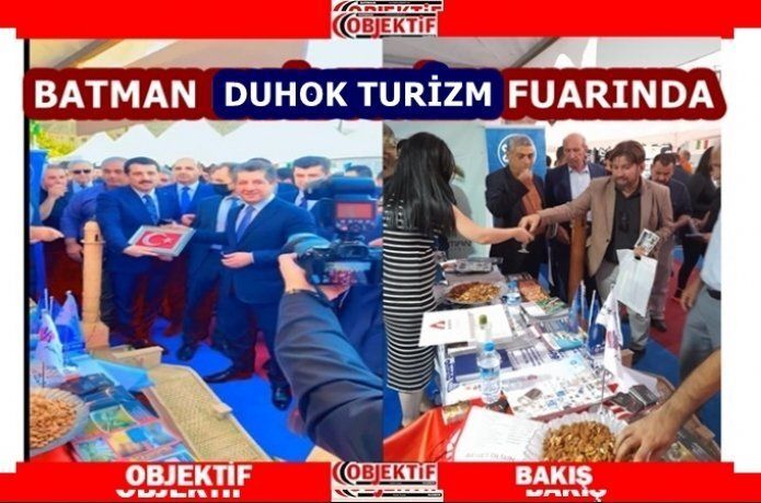 Batman Duhok’ta düzenlenen turizm fuarında yerini aldı