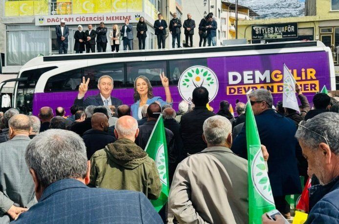 DEM’liler Sason’a çıkarma yaptılar
