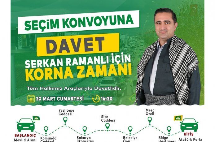 HÜDA PAR’dan ‘Seçim Konvoyu’na davet