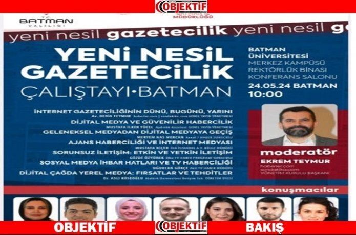 İnternet medyasının kalbi Batman’da atacak