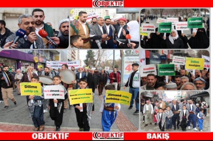 HÜDA PAR'dan anadil yürüyüşü