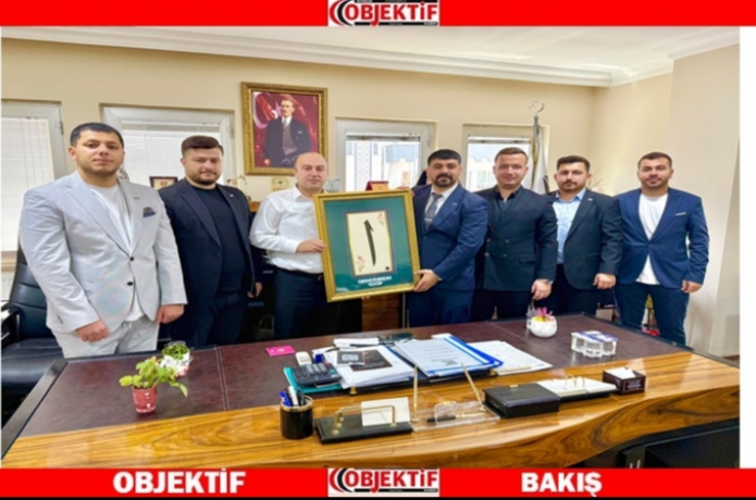 Genç ASKON Batman’dan KOSGEB İl Müdürü Mehmet Fidan’a nezaket ziyareti