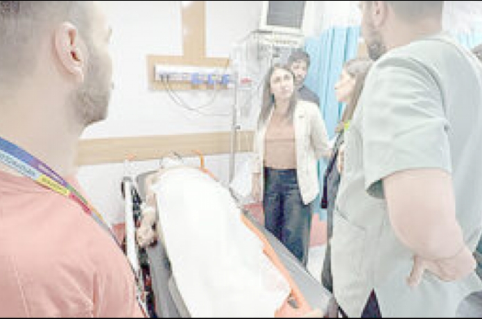 DEM heyeti, facianın yaşandığı köye gitti
