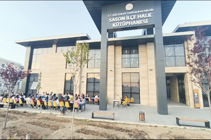 Sason Kütüphanesi 6 ayda 93 bin 600 ziyaretçiye ulaştı