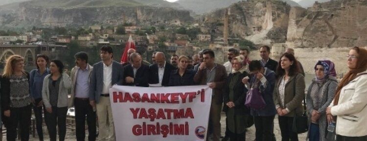 Hasankeyf için 20 ülkede eylem