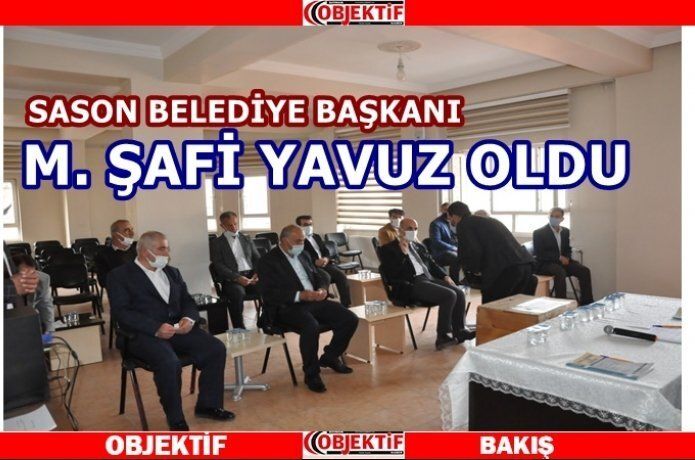 Sason'un yeni belediye başkanı belli oldu