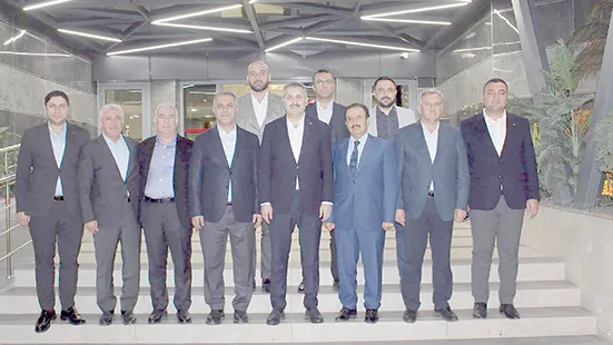 ŞANSİ VE EROĞLU, BELEDİYE BAŞKANLARIYLA BİR ARAYA GELDİ