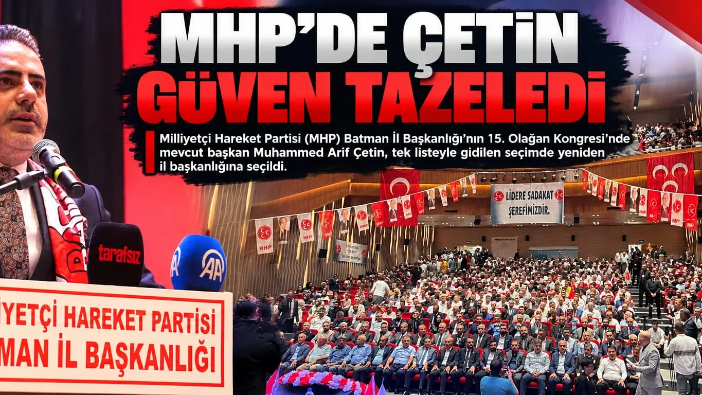 MHP’DE ÇETİN GÜVEN TAZELEDİ