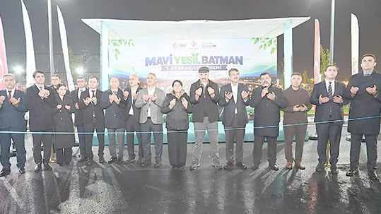 VALİ CANALP “BATMAN’A KALICI BİR YAŞAM ALANI KAZANDIRIYORUZ”