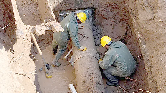 BASKİ, 560’LIK HATTAKİ PATLAĞI GİDERDİ