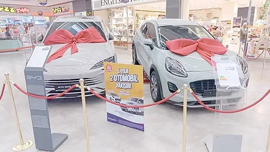 PETROLCİTY AVM’DE 5. YILA ÖZEL OTOMOBİL ÇEKİLİŞİ