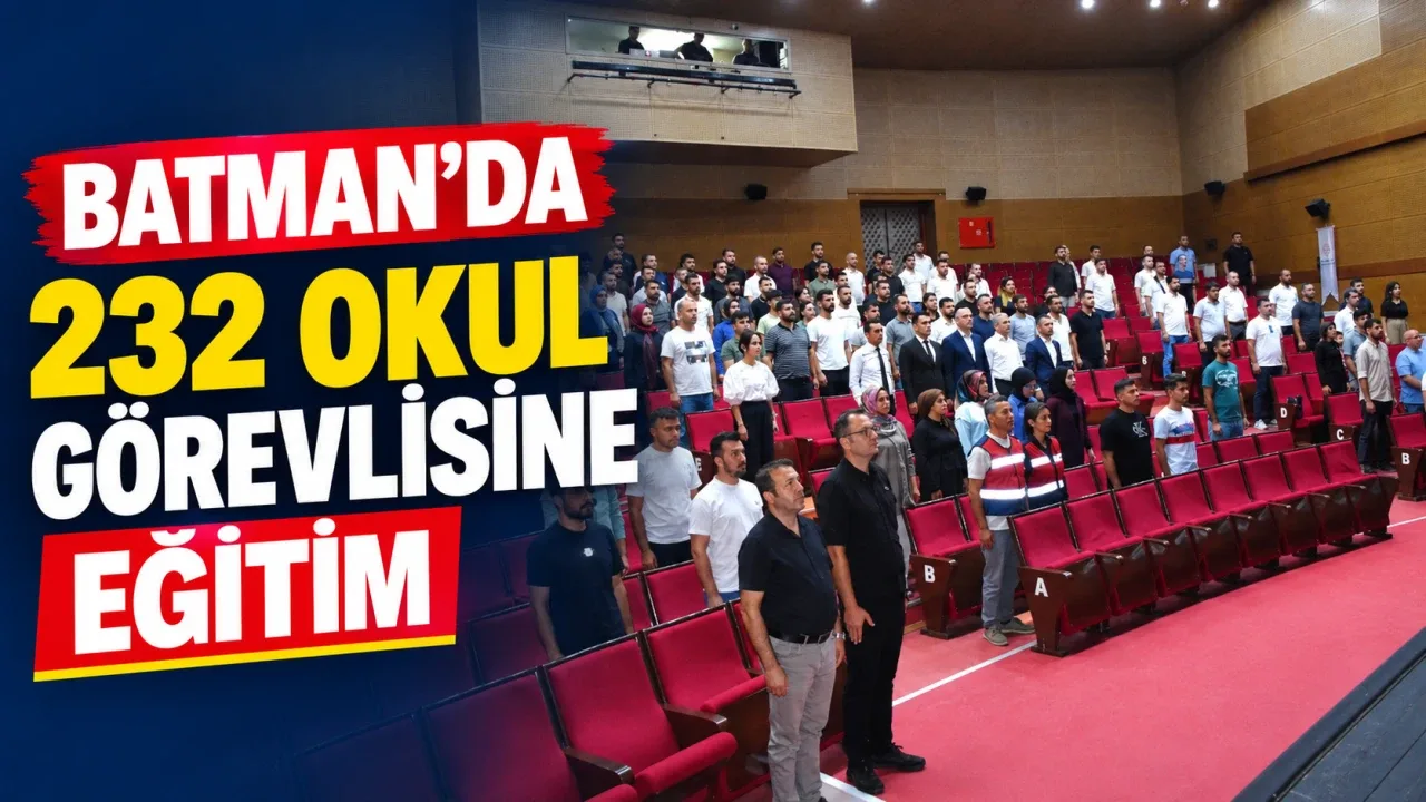 ÖĞRENCİ GÜVENLİĞİ İÇİN 232 GÖREVLİ HAZIRLANDI