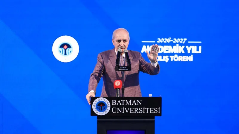 TBMM Başkanı Kurtulmuş Batman’da : “Silah değil, siyaset konuşacak”