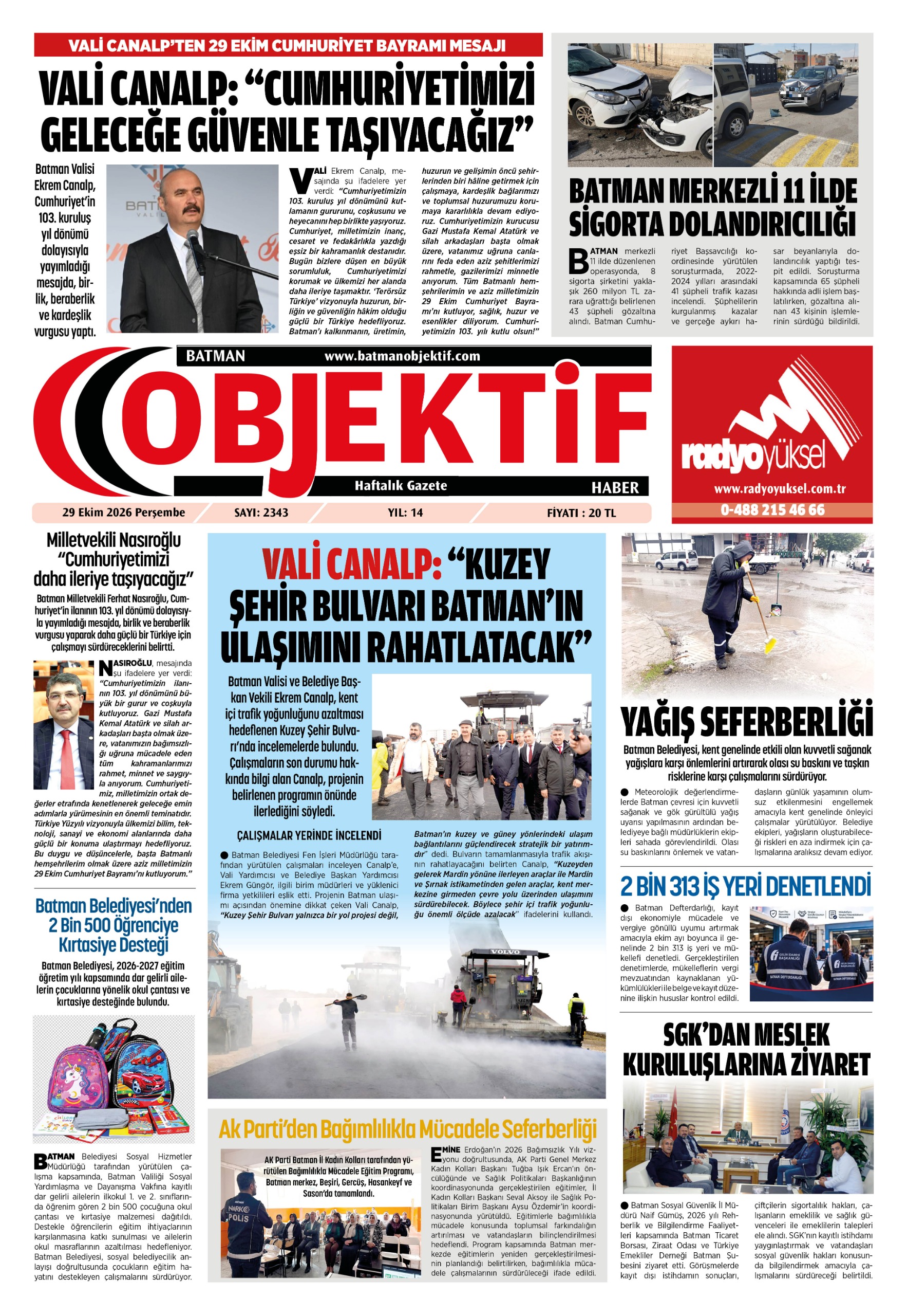 Günün gazete kapağı